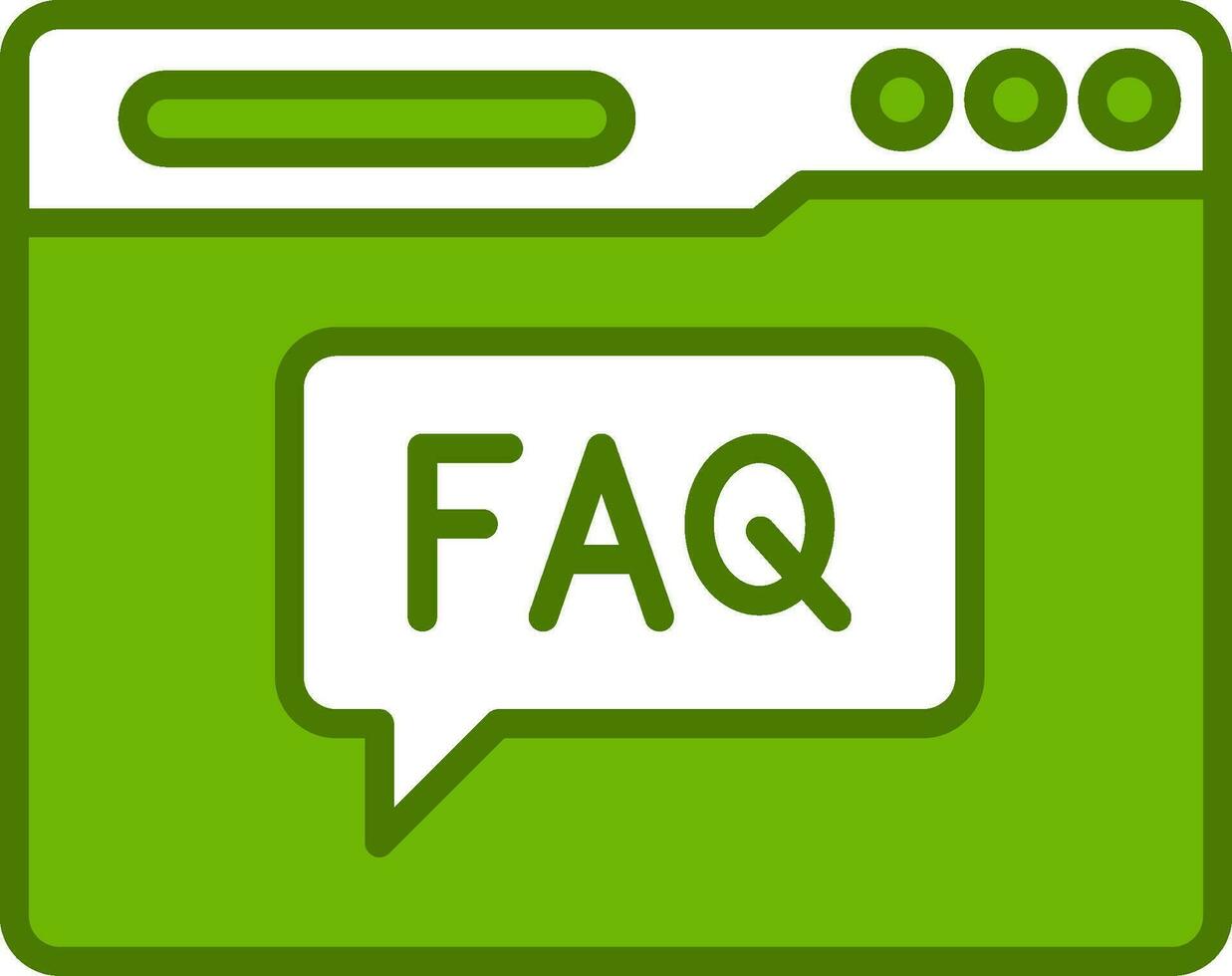 FAQ Vector Icon