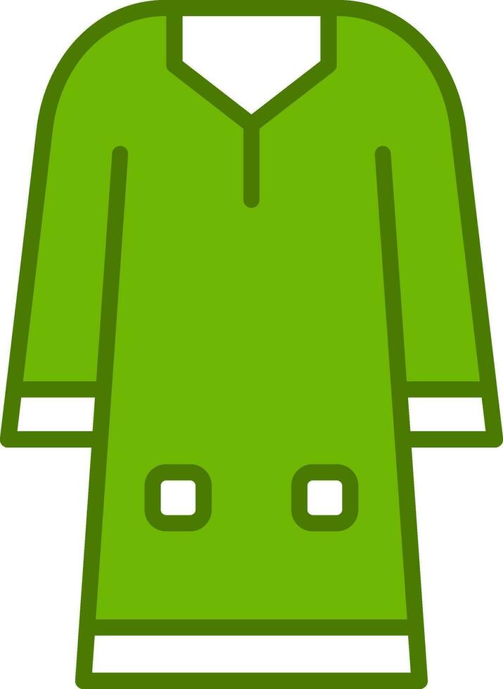 Djellaba Vector Icon