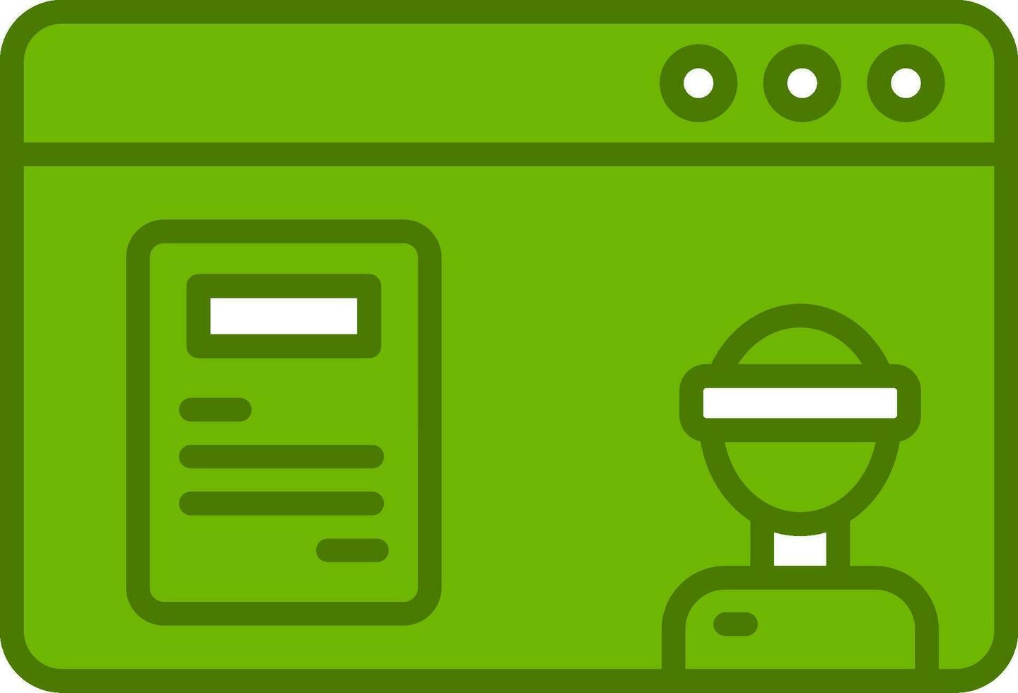 Chat Bot Vector Icon