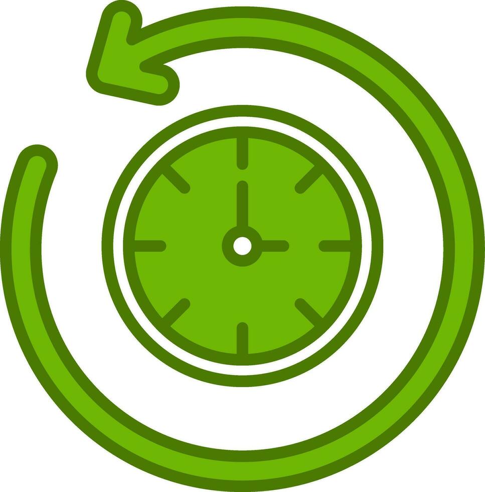 Retrospective Vector Icon