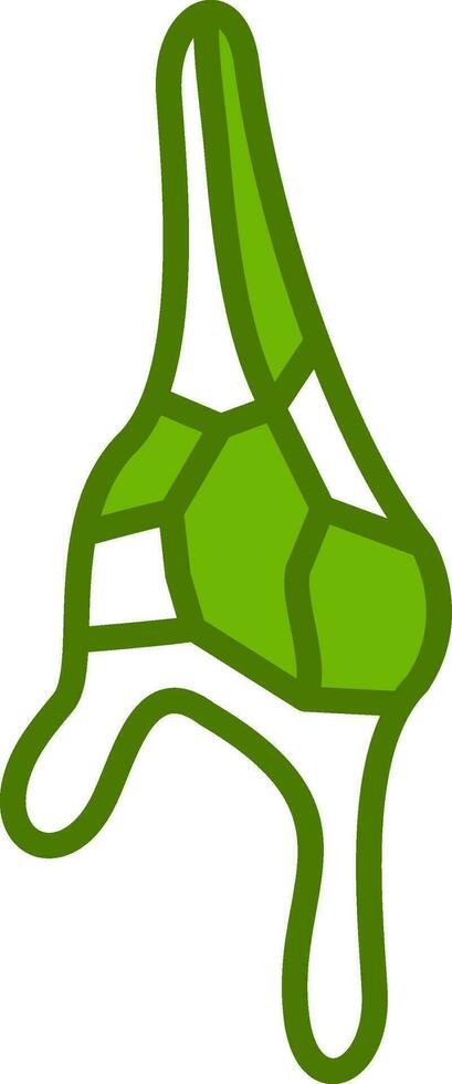 Ceratium Dinoflagellate Vector Icon