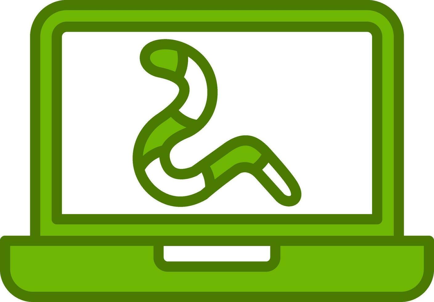 worm Vector Icon