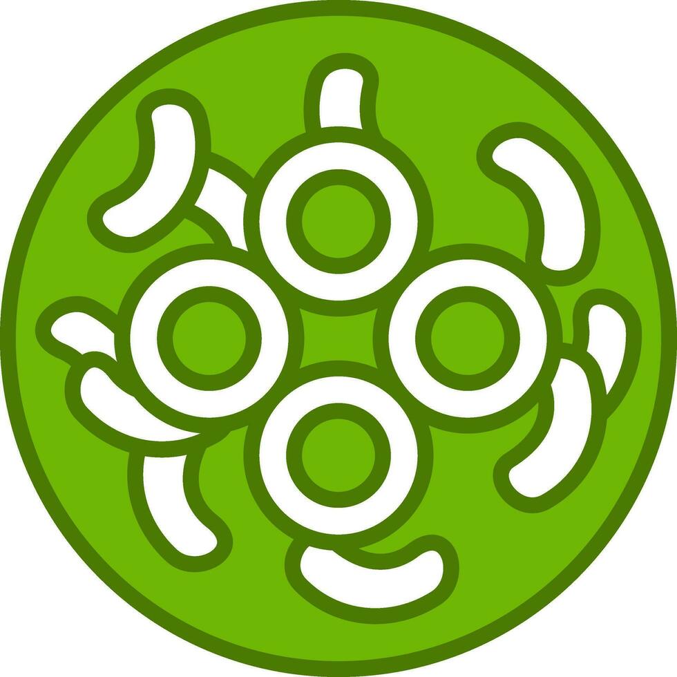 Gloeocapsa Cyanobacteria Vector Icon