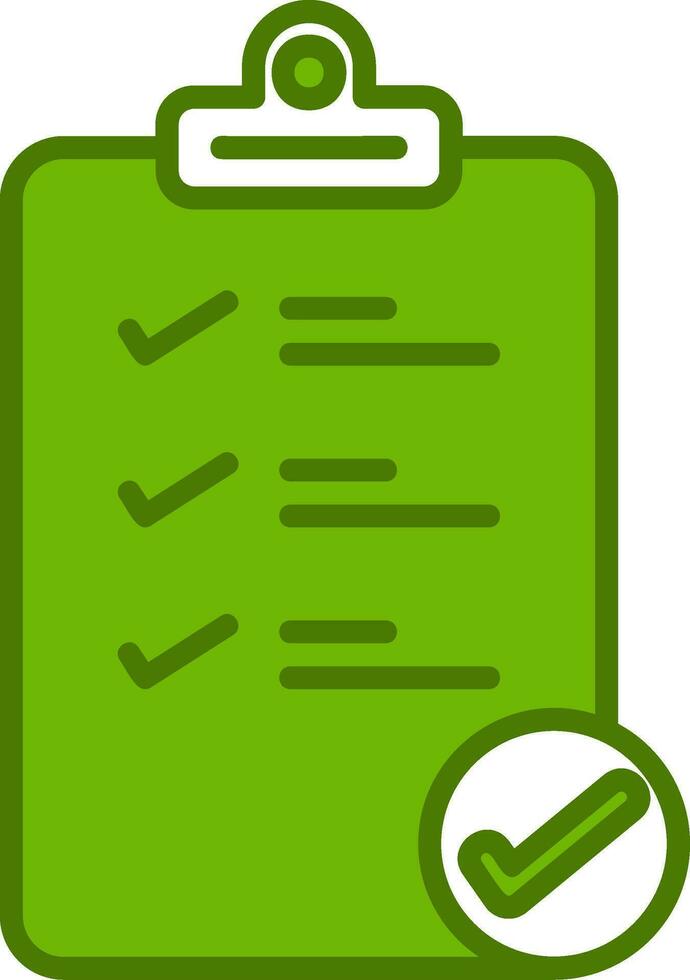 Checklist Vector Icon