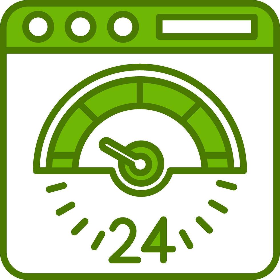 speed test Vector Icon