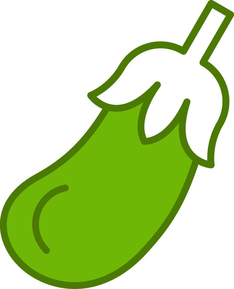 Eggplant Vector Icon