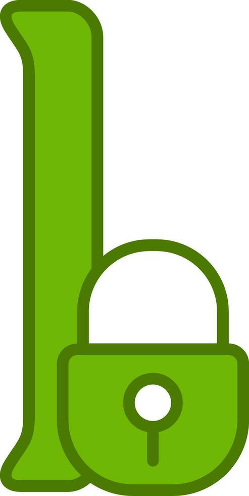 Small L Vector Icon