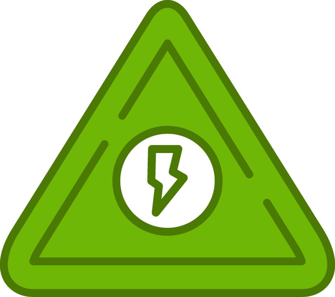 High Voltage Vector Icon