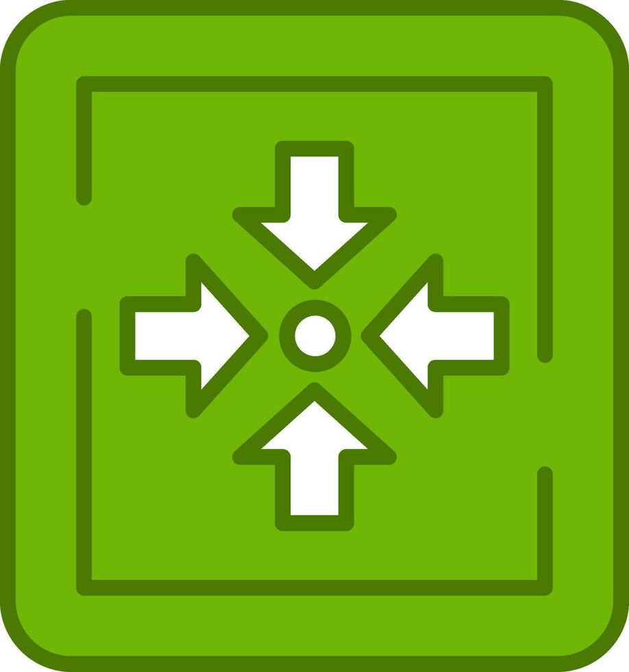 Assembly Point Sign Vector Icon