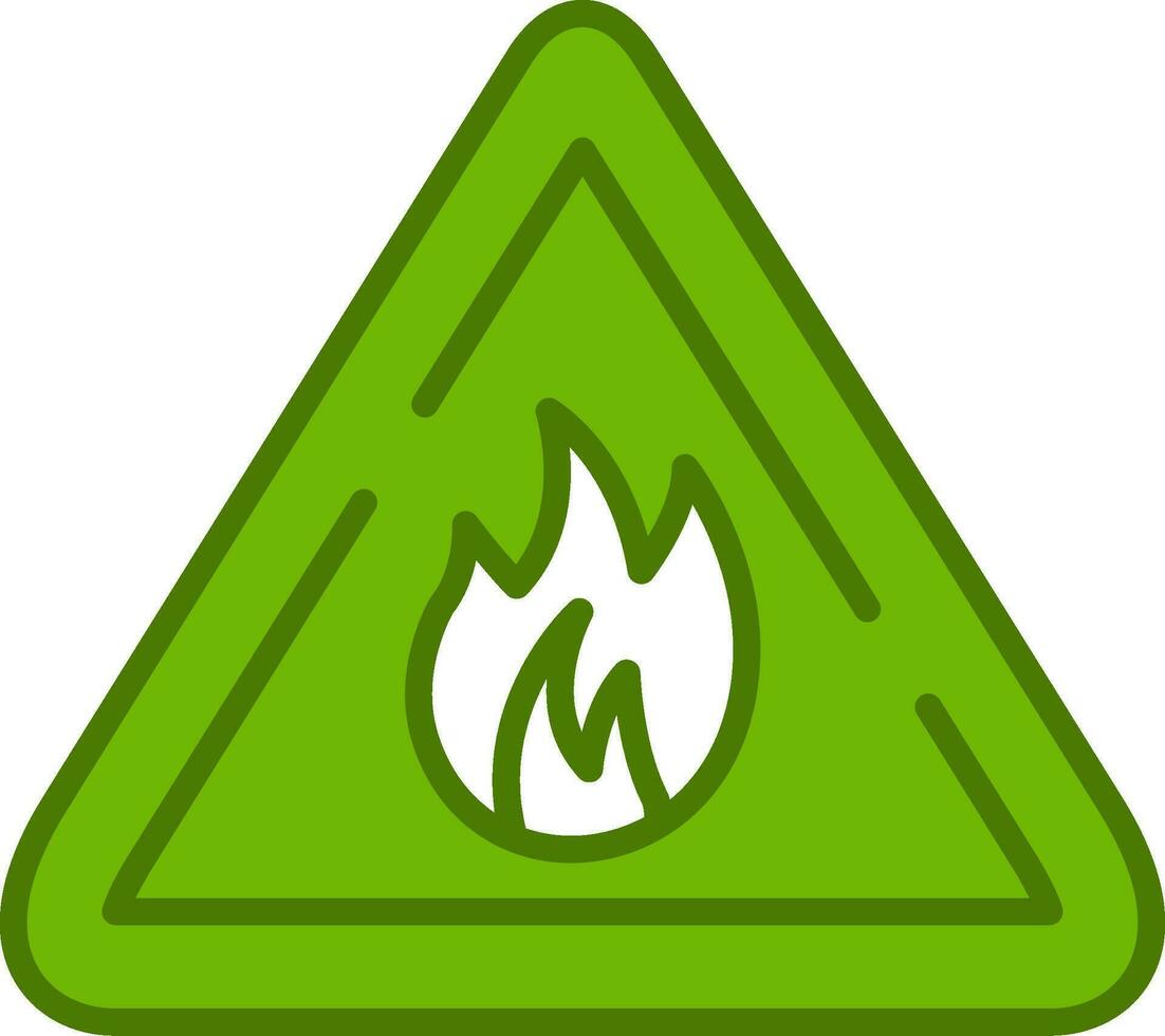 Flame Vector Icon