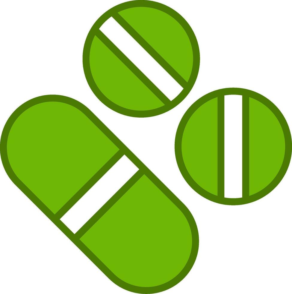 Pills Vector Icon