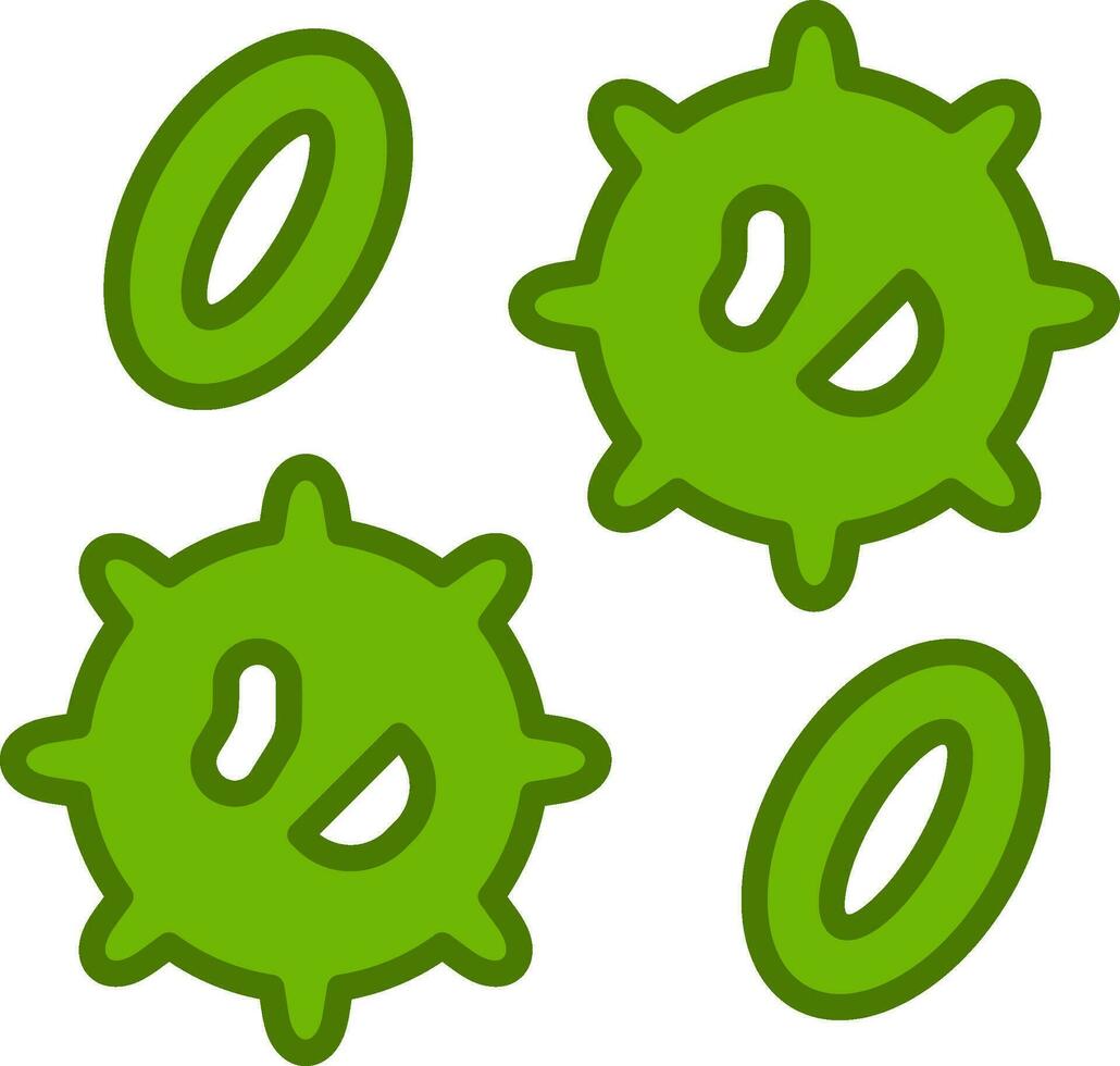 White Blood Cell  Vector Icon