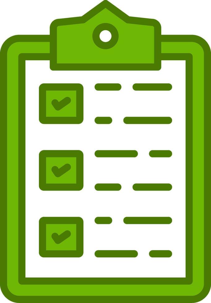 Checklist Vector Icon