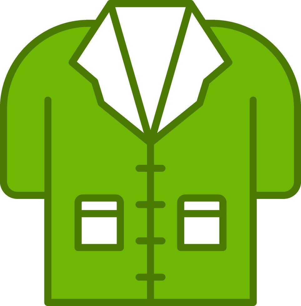 Lab Coat Vector Icon