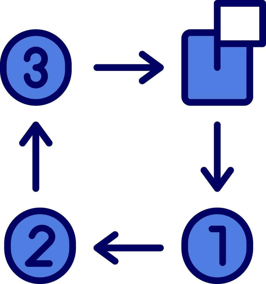 icono de vector de distribución