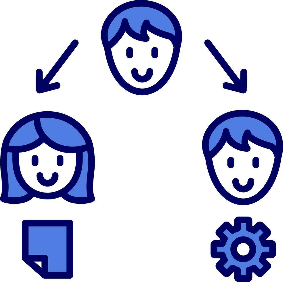 Distribution Vector Icon