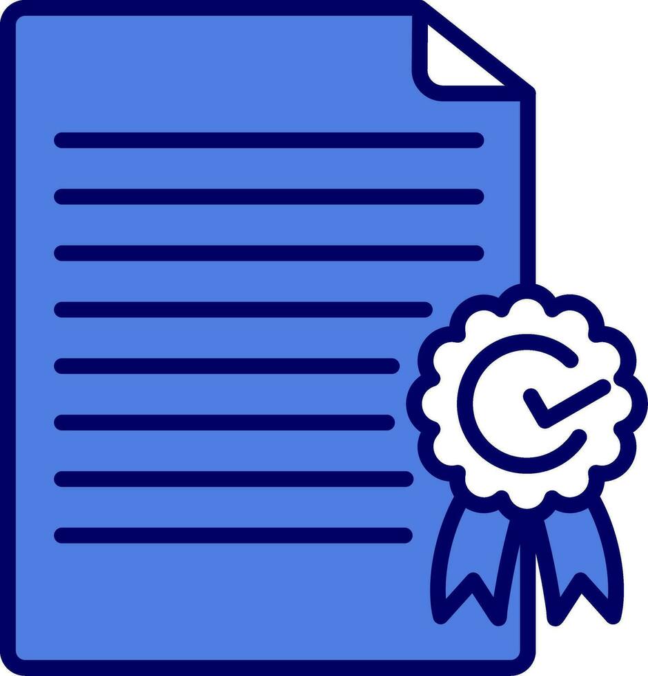 certificate Vector Icon