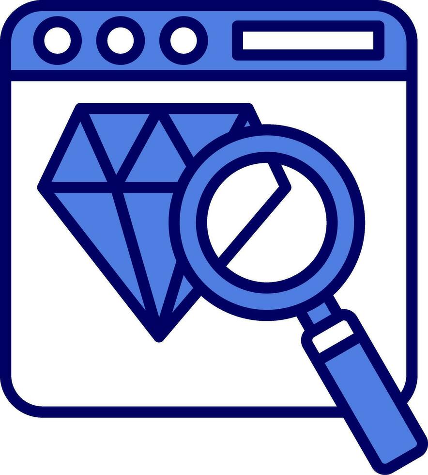 magnifying glass Vector Icon