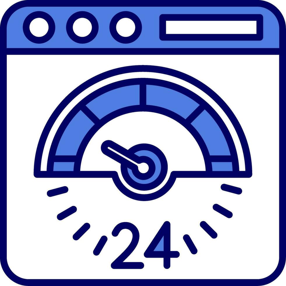 speed test Vector Icon
