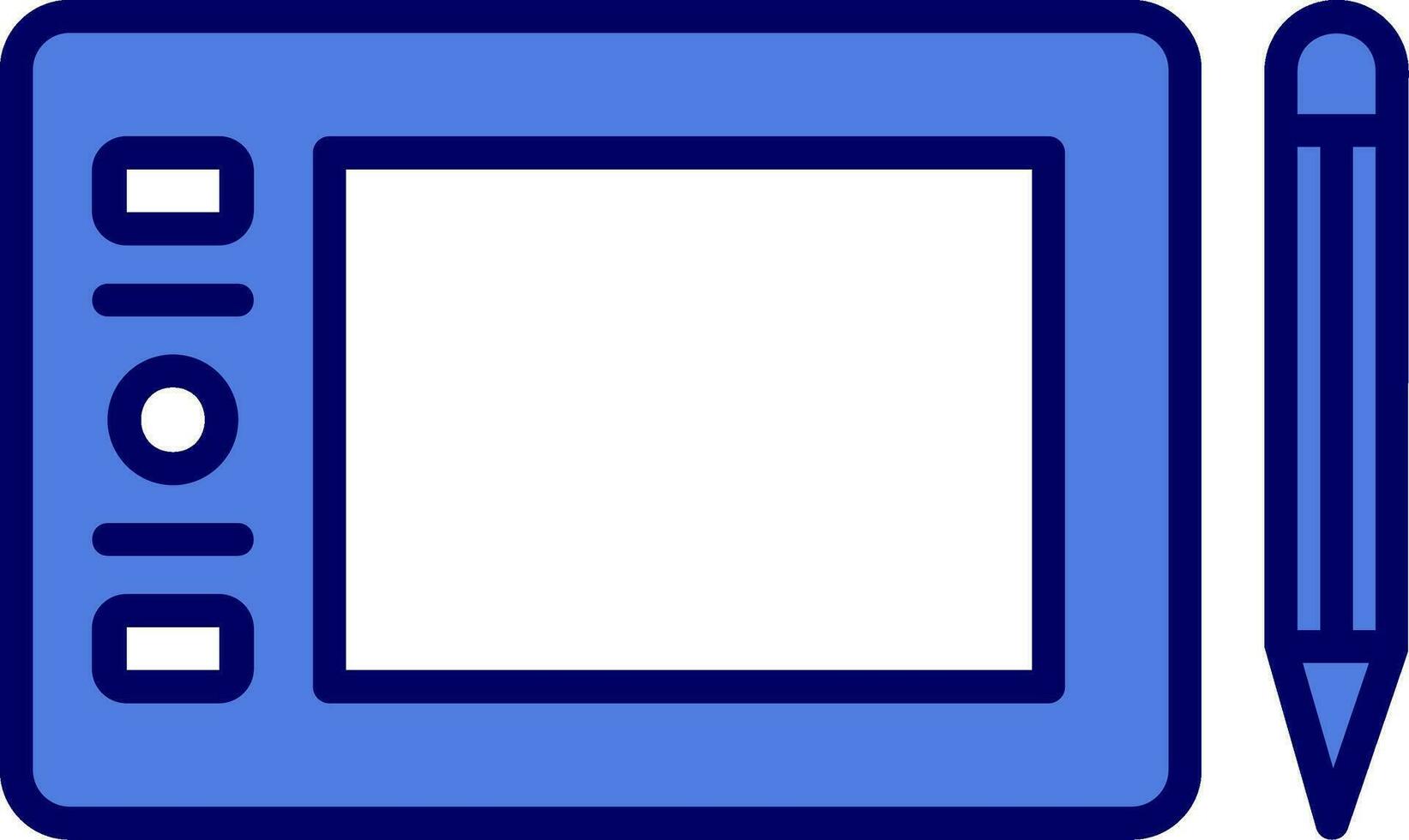 Graphic Tablet Vector Icon