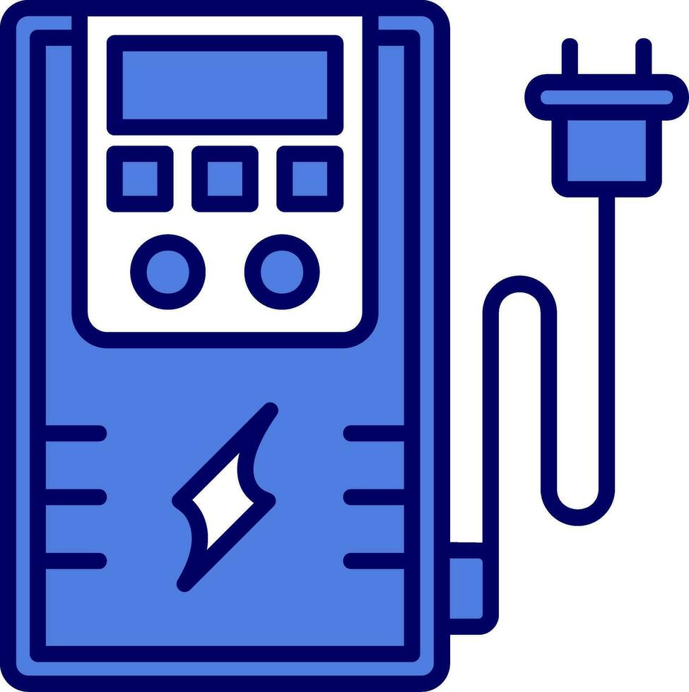 ininterrumpido poder suministro vector icono