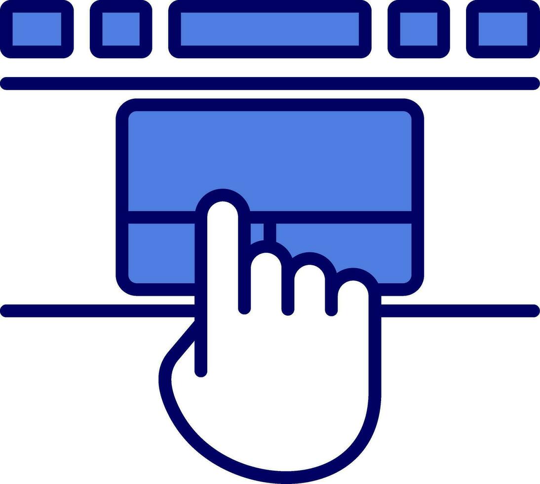 Touchpad Vector Icon