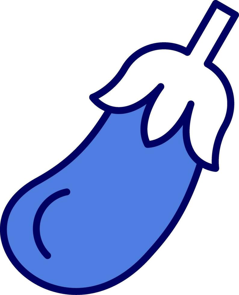 Eggplant Vector Icon