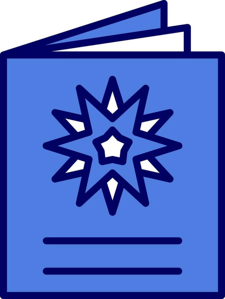 Greeting Card Vector Icon