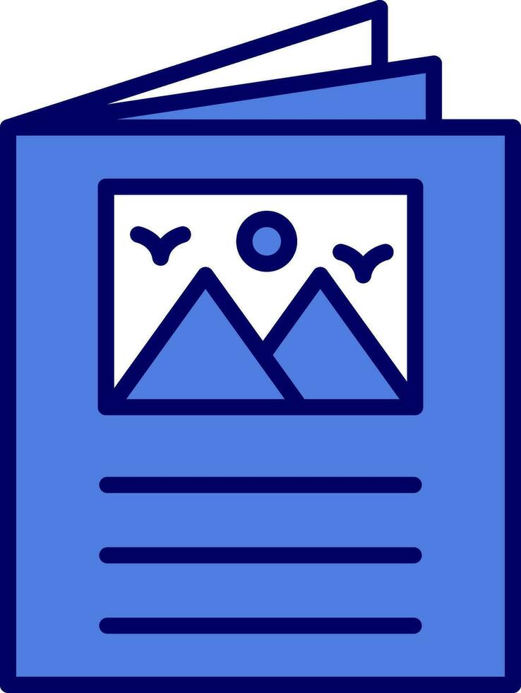 Brochure Vector Icon