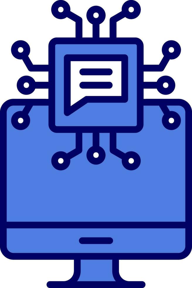 Artificial Intelligence Vector Icon