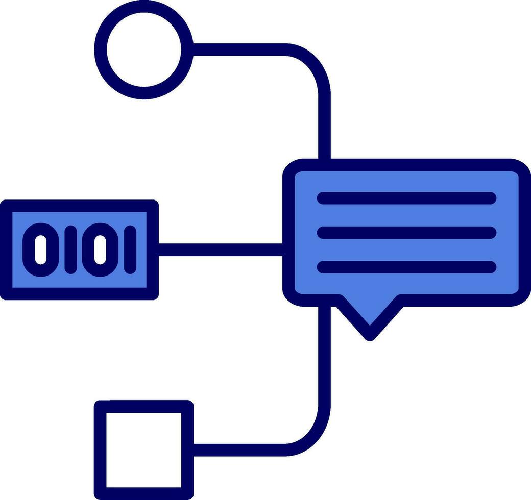 Natural Language Processing Vector Icon