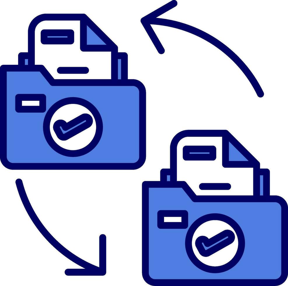 Folder Management Vector Icon