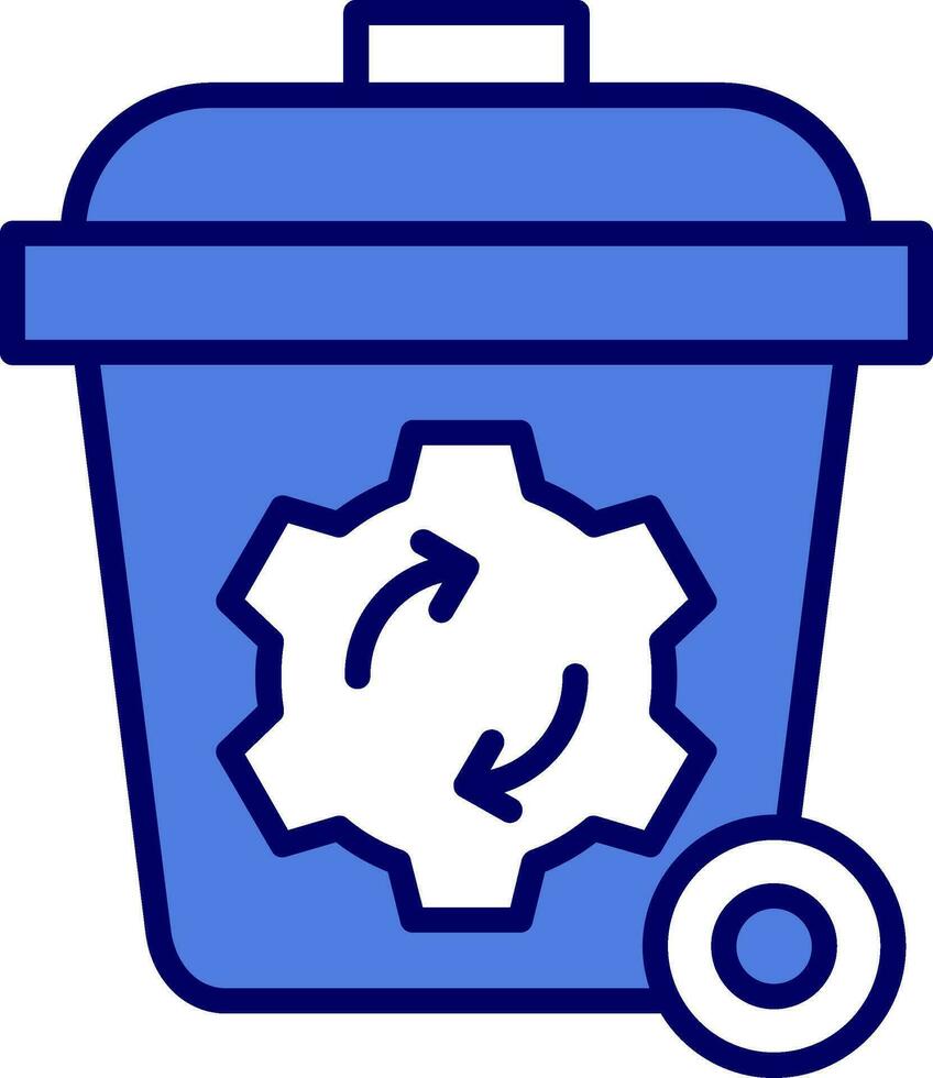 icono de vector reciclable