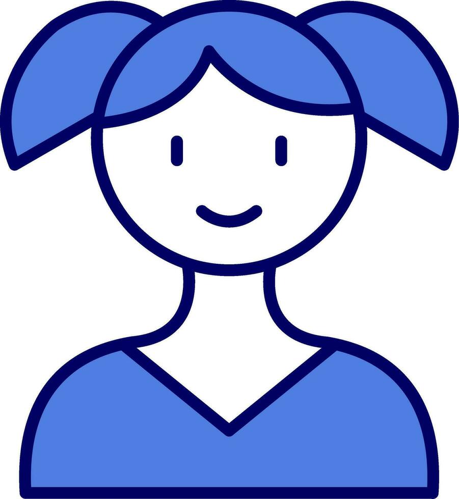 Girl Vector Icon