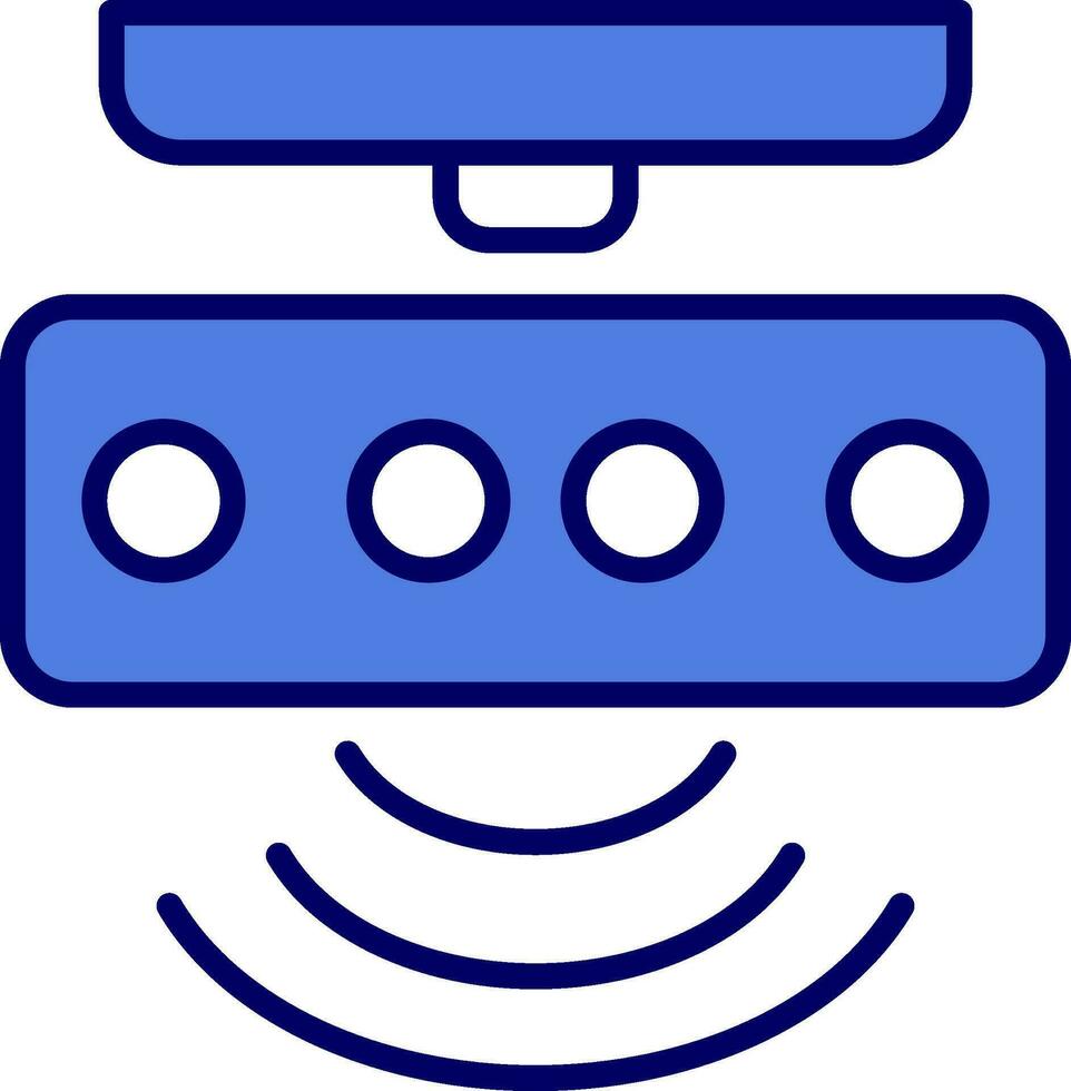 Motion Sensor Vector Icon