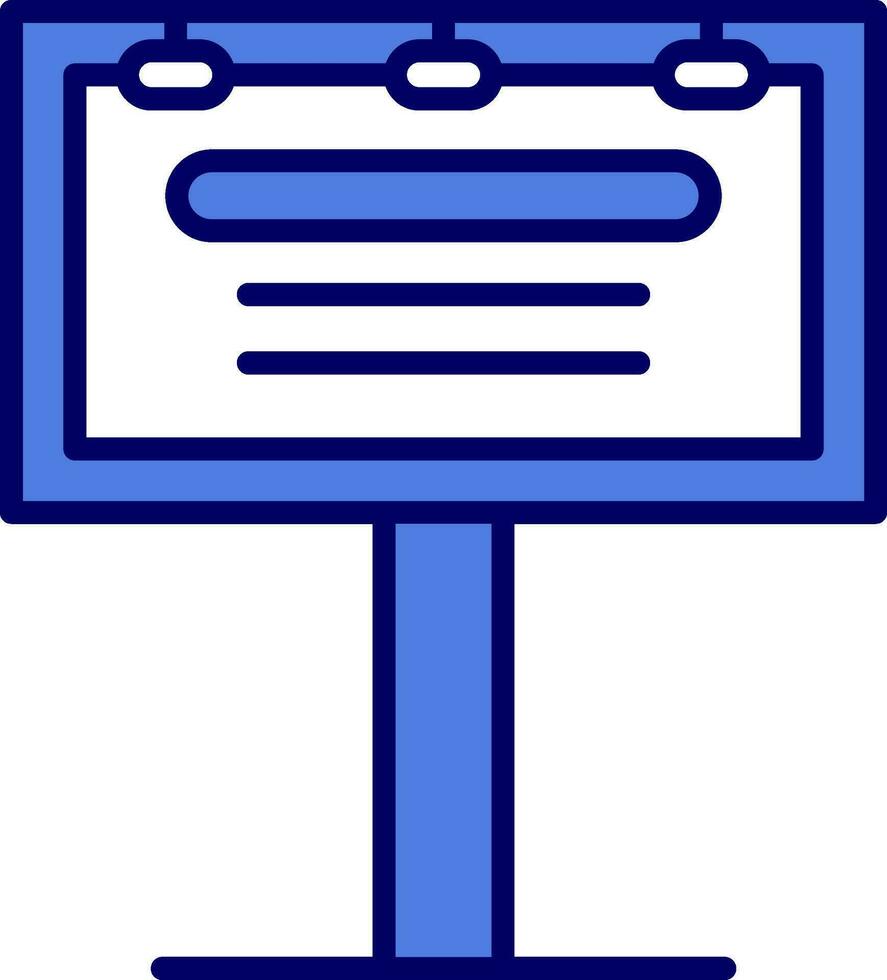 Billboard Vector Icon