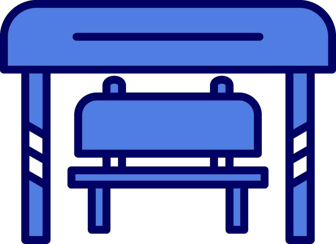 Bus Stop Vector Icon