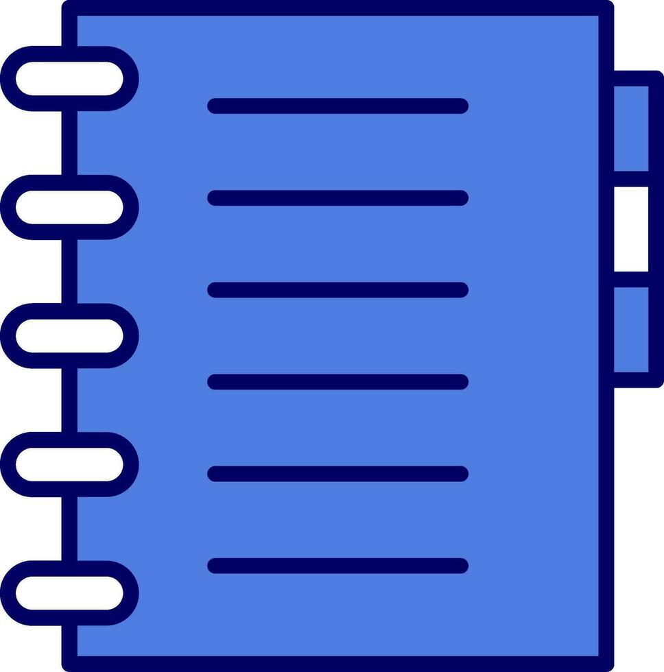 Notebook Vector Icon