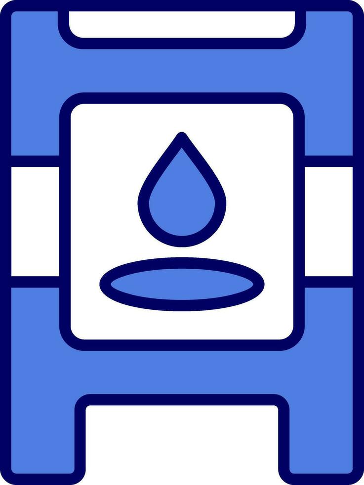 Wet Floor Vector Icon