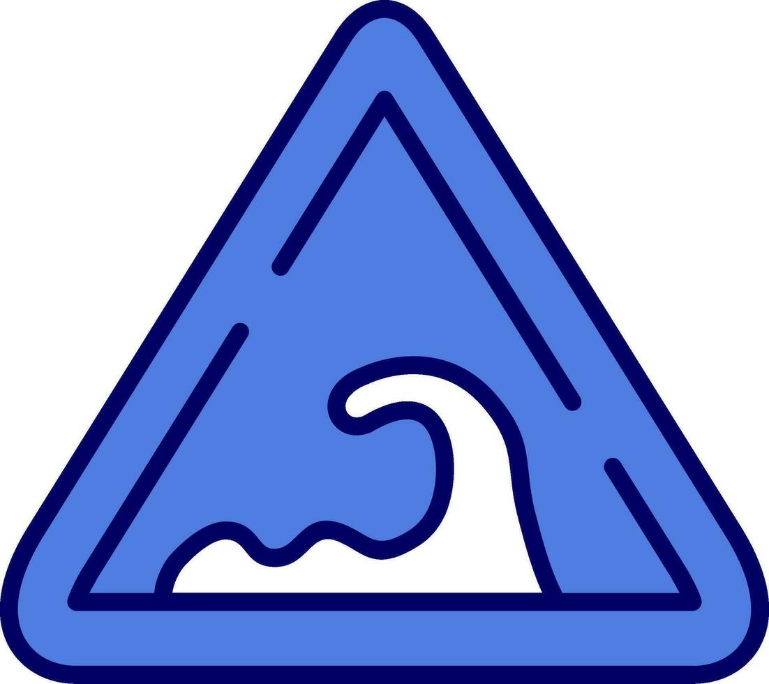 Big Wave Vector Icon
