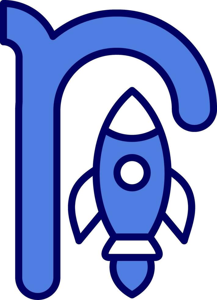 Small R Vector Icon