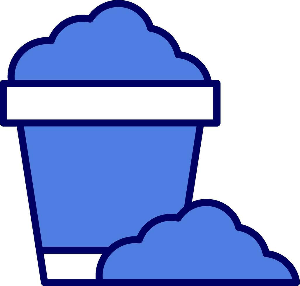 Sand Bucket Vector Icon