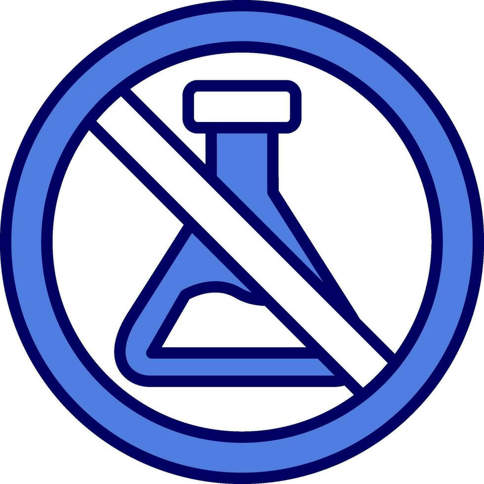 No Chemical Vector Icon