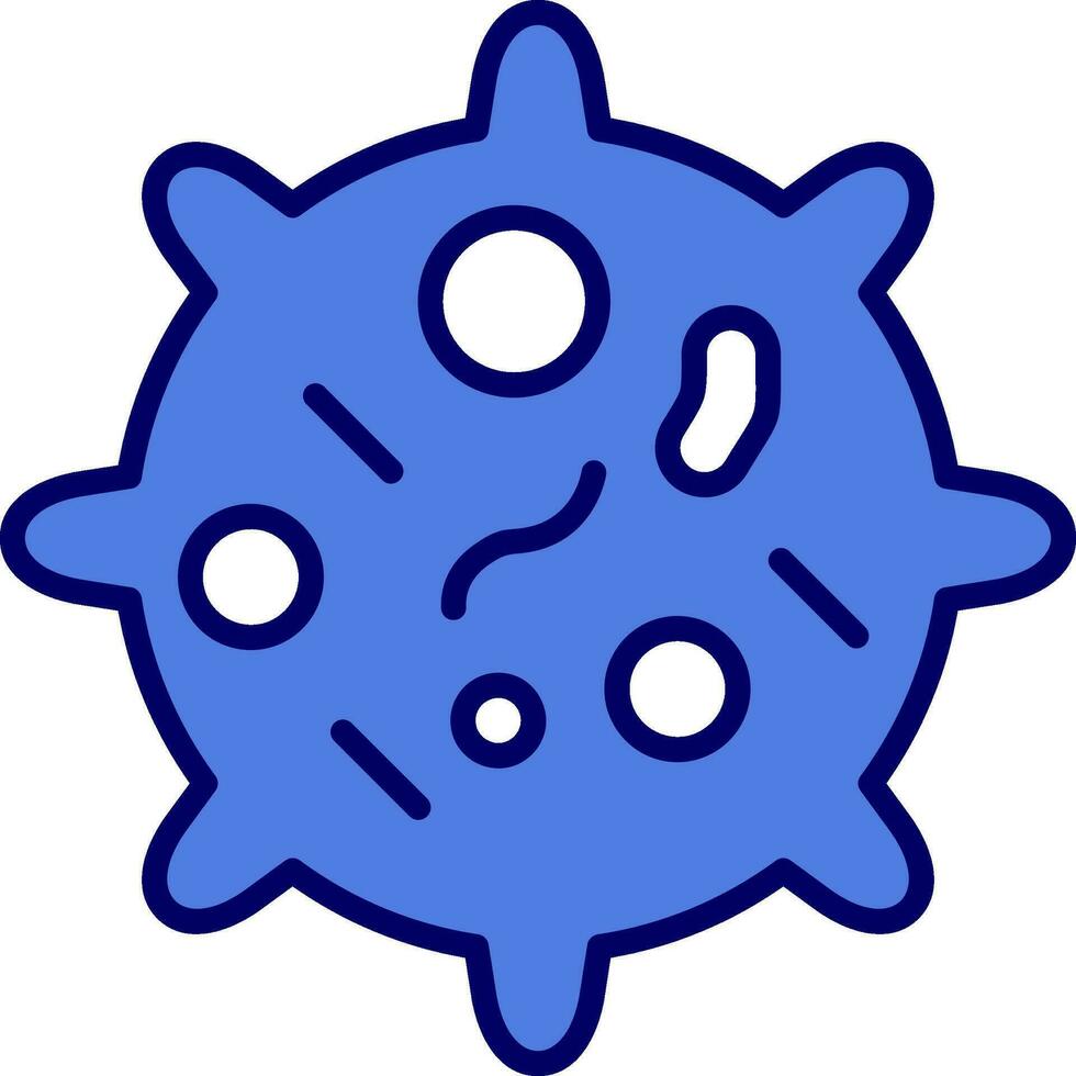 icono de vector de virus