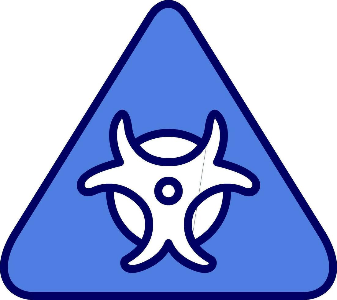 Biological Hazard Vector Icon