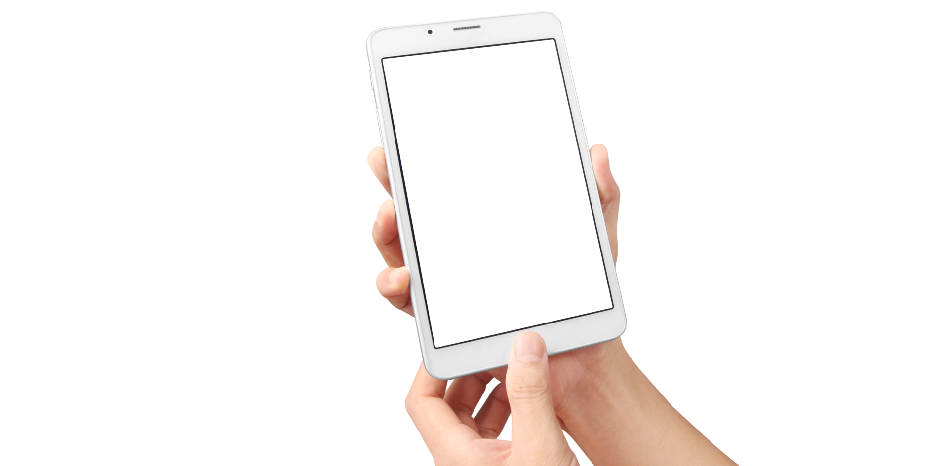 Hands holding tablet. tablet  png