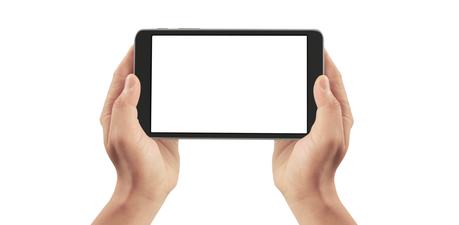 Hands holding tablet. tablet  png