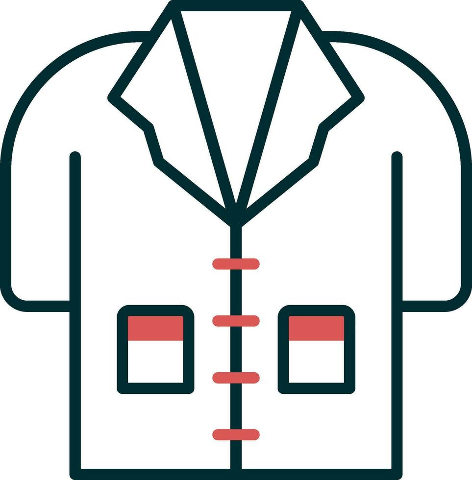 Lab Coat Vector Icon