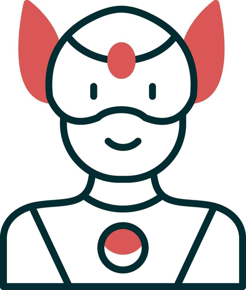 Superhero Vector Icon