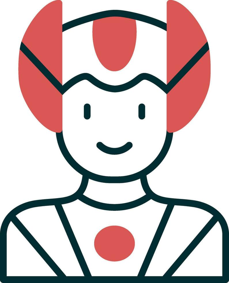 Superhero Vector Icon